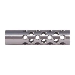 Keeno Arms Muzzle Brake 22 Caliber 1/2-28 Stainless Steel .625 Rifles