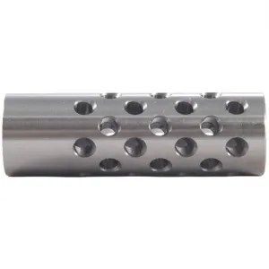 Keeno Arms Universal Rifles 22 Caliber Muzzle Brake 5/8-24 Stainless