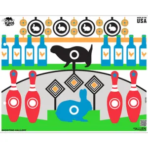 EZ AIM 23X19 PAPER TGT FUN SHOOTGAL 4PK MULTI