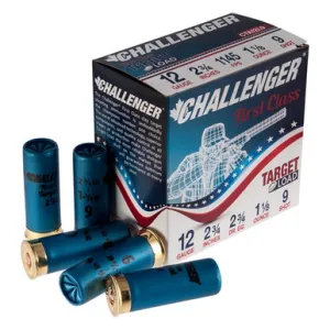 FIRST CLASS TRGT LD 12GA 2-3/4'' 1-1/8OZ #9 1145 FPS 250/CASE