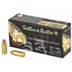 Sellier & Bellot SB9D 9mm Luger Jacketed Hollow Point 124 Grain 50 Rounds