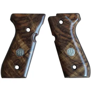 Beretta 92 Series Walnut Grips Grade 3 Deluxe Wood Handgun Parts