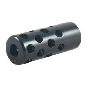 Gentry Custom Quiet Muzzle Brake 7mm 1/2-28 Steel Polished Blue Universal Rifles