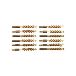 22 CALIBER BRONZE PISTOL BRUSHES 12 PACK