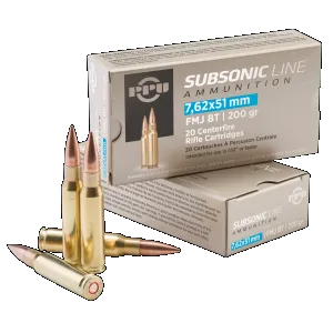 Prvi Partisan PPU PPS762 7.62x51mm NATO Full Metal Jacket 200 Grain 20 Rounds