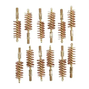 44/45 CALIBER BRONZE PISTOL BRUSHES 12 PACK