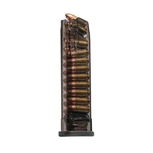 ETS Carbon Smoke HK VP9 9mm 21 Round Magazine Translucent Polymer