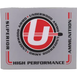 Underwood Ammo Handgun Ammunition 9mm Luger(+P) 147gr JHP 1175 fps 20/ct