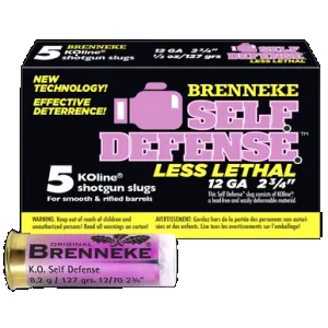 Brenneke Self Defense Less Lethal Sabot Lead-Free 12 ga. 2 3/4 in. 1/3 oz. 5 rd.