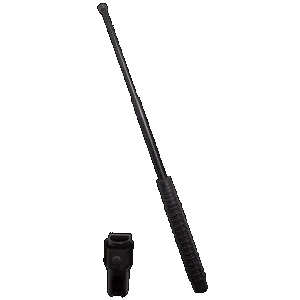Uzi Accessories UZIEXB21 Law Enforcement Expandable Baton 8.25"- 21" Hardened Steel Includes Holster