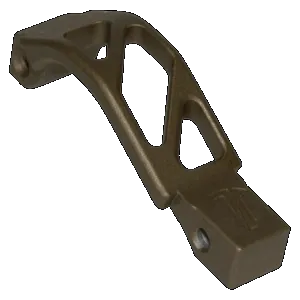 Timber Creek Outdoors AR Oversized Trigger Guard BRNBRZ for AR Builds