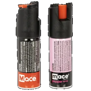 Mace 60002 Twist Lock Pepper Spray OC Pepper 15 Bursts Range 10 ft 0.75 oz 2 Pack
