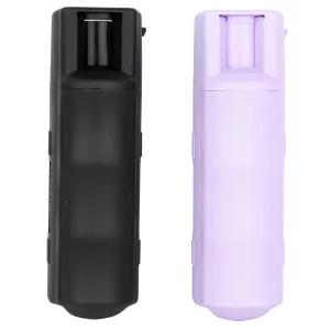Sabre Red Pepper Spray with Key Ring 2/pk Black & Lavender