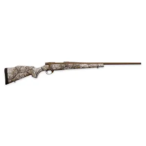 Weatherby Vanguard 6.5 PRC 24 inch Burnt Bronze Cerakote Badlands Approach Camo