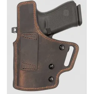 Defender Alpha Holster OWD Brn/Blk Sz 4 3.0"