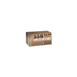 Fiocchi Shooting Dynamics Rifle Ammunition 5.56mm NATO 55 gr FMJ 3240 fps 1000/ct (Case)