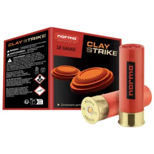Norma CLAYSTRIKE Shotshells 12ga 2-3/4" 1oz 1250 fps #7.5 25/ct