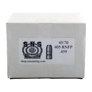45/70 CALIBER (0.459'') 405GR LEAD RNFP 250/BOX