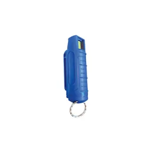 PSP 1/2 oz. Blue Heat Pepper Spray w/BLUE hard case & key ring
