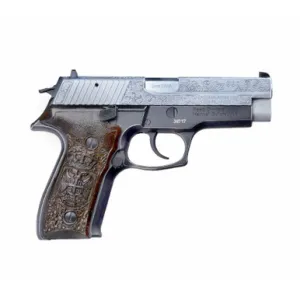 Zastava CZ999 9mm 4.25in 15rd Chrome Hand Engraved Walnut Grips