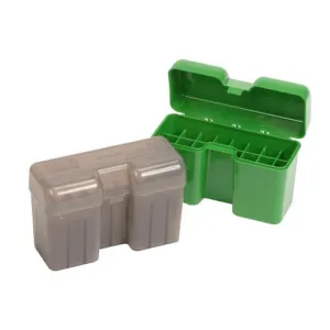 MTM Case-Gard RF22LM41 Ammo Box Flip-Top Multi Caliber Rifle Clear Smoke Polypropylene 22rd