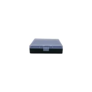 Berry's 16678 Ammo Box 40S&W/45ACP Clear/Black Polypropylene 100rd