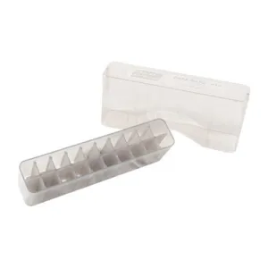 MTM Case-Gard J20XS41 Slip-Top Ammo Box Multi-Caliber Clear Smoke Polypropylene 20rd