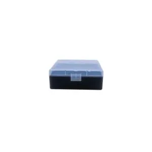 Berry's 15382 Ammo Box 38Special/357Mag Clear/Black Plastic 100rd