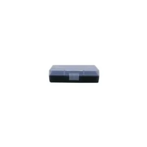 Berry's 71933 Ammo Box 9mm/380ACP Clear/Black Polypropylene 50rd