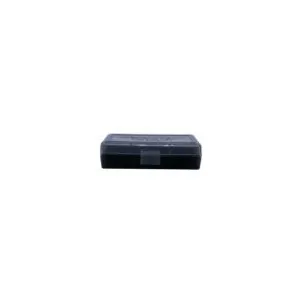 Berry's 19642 Ammo Box 9mm/380ACP Smoke/Black Polypropylene 50rd