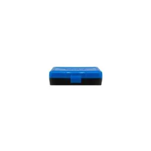 Berry's 53852 Ammo Box 9mm/380ACP Blue/Black Polypropylene 50rd