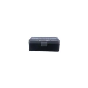 Berry's 92948 Ammo Box 38Special/357Mag Smoke/Black Polypropylene 50rd