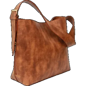 Bd Shoulder Computer Bag W/holster Brown