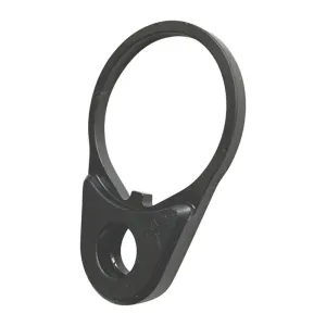 SLING ADAPTER END PLATE, HVY, 1 SOCKET DLC BLK