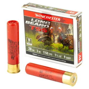 Winchester Long Beard TSS 28 Gauge Tungsten Super Shot 9 Grain 10 Rounds