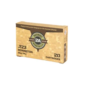 .223 Rem 55gr FMJ