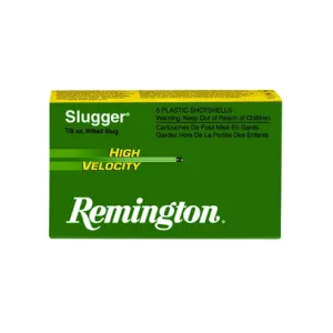 Remington Slugger 12 Gauge Managed-Recoil Rifled Slug 1 Ounce 5 Rounds
