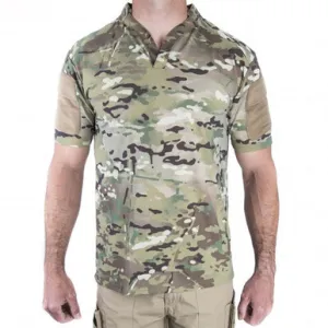 BOSS RUGBY SHIRT SHORT SLEEVE MULTICAM MED
