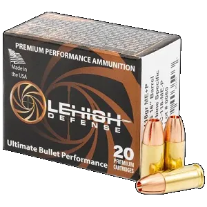 Wilson Combat LA9C 9mm Luger Maximum Expansion 118 Grain 20 Rounds