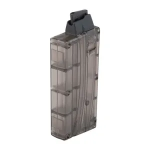 Black Dog Machine AR-15 Sonic Weld Magazine 22LR 10 Round Polymer Smoke Gray