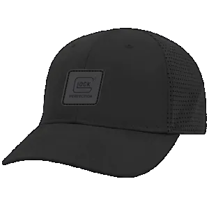 Glock AP96265 Performance Microfiber Hat Black Glock Patch