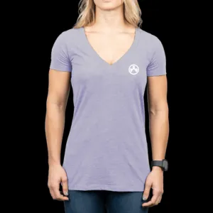 Magpul MAG1343-530-S Unfair Advatange Women's Orchid Heather, Cotton/Polyester Short Sleeve, Small