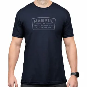 GO BANG PARTS COTTON T-SHIRT NAVY SMALL