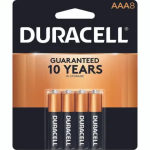 Duracell Coppertop Batteries AAA 8 pk.