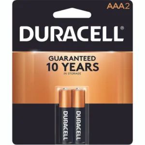 Duracell Coppertop Batteries AAA 2 pk.