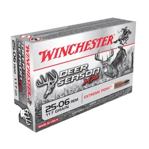 Winchester DeerSeasonXP 25-06 Remington Extreme Point 117 Grain 20 Rounds