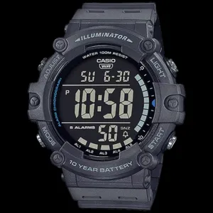 Classic Digital Watch w/ 10-Year Battery