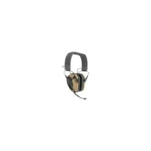Caldwell EMax Pro Series Electronic Ear Muffs 30dB BT Tan Two Way Communication