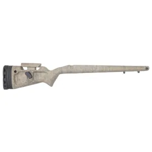 Grayboe Eagle Pro Rifle Stock Remington 700 Short Action RH Tan with Black Web