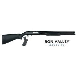 Mossberg 500 Persuader 12 Gauge 20 Inch 8 Rounds Parkerized Pistol Grip